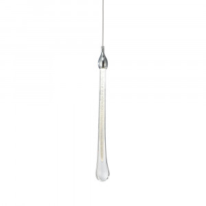 Подвесной светильник Delight Collection Teardrop 1 chrome
