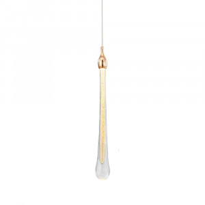 Подвесной светильник Delight Collection Teardrop 1 gold