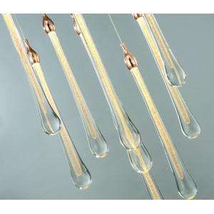 Подвесной светильник Delight Collection Teardrop 1 gold