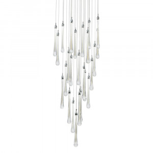 Подвесной светильник Delight Collection Teardrop 25 chrome