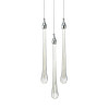 Подвесной светильник Delight Collection Teardrop 3 chrome