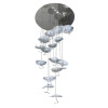 Люстра Delight Collection X-8827P/19 silver