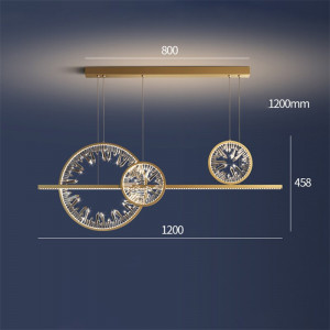 Люстра Delight Collection XD-120B gold