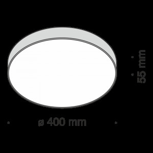 Потолочный светильник Zon C032CL-L48B3K
